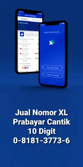 Kartu XL PRABAYAR 10 Digit