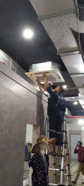 Jasa cuci ac bongkar pasng ac cuci besar tambh freon dll