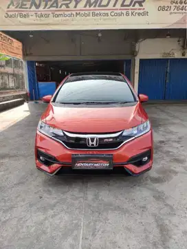 [KM 37RB] Honda Jazz GK5 RS CVT Automatic 2020 Orange Metalik Terawat