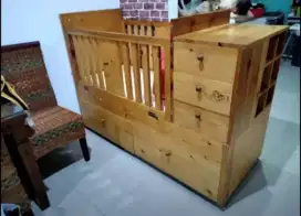 Tempat tidur bayi/anak murah jual rugi