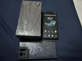 Asus ROG Phone 9 FE black 12/256gb dualsim 5G+ fullset resmi GARANSI