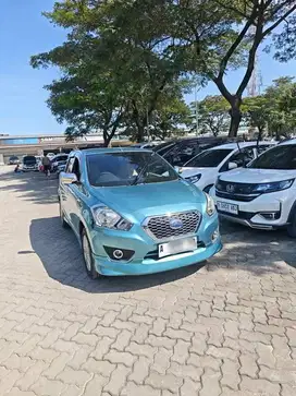 Datsun Go 2017 Panca Hijau Muda Tosca MT Manual Murah
