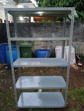 Jual Rak besi bekas kondisi cukup baik, Lok Pamulang barat, Tangsel