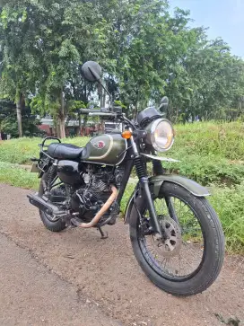 Kawasaki W175 SE Green Army 2018