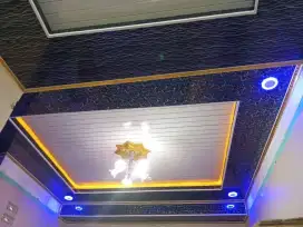 Plafon pvc terpasang modern
