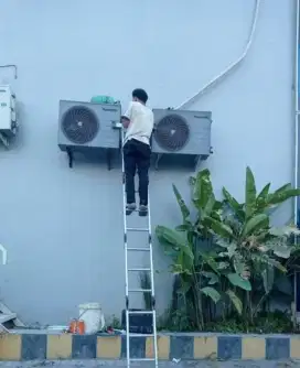 Service AC kulkas mesin cuci pompa air