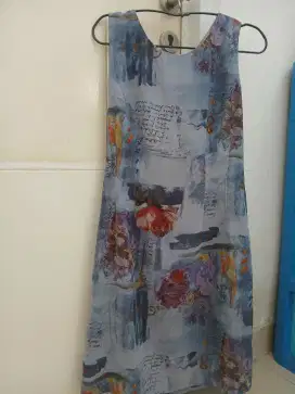 Dress lengan puntung