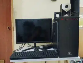 1 SET PC KOMPUTER CORE i5 + RAM 16GB + VGA 4GB + HDD 500GB + 256 GB