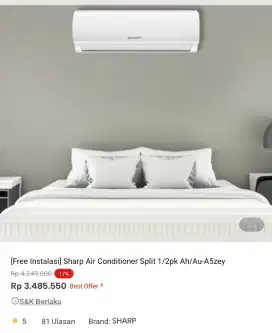 ac promo. bisa cicilan tanpa kartu kredit syarat ktp tanpa dp