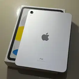 Ipad 10 64gb silver original garansi on