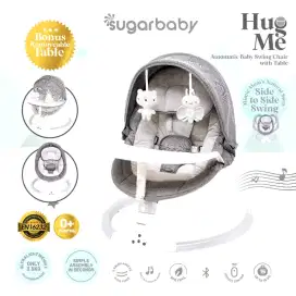 Ayunan / bouncher Sugarbaby HUG ME automatic Baby Swing Chair + Table