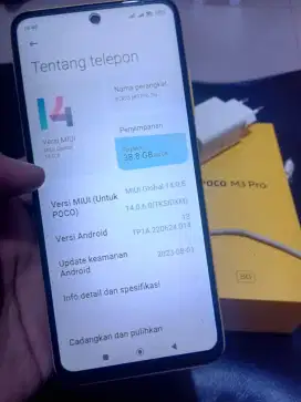 Xiaomi Poco M3 Pro 5G NFC Ram 4/64 Fullset