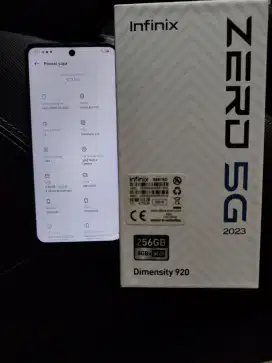 Infinix Zero 5G 8+8/256 mulus lngkp ori no minus, terawat bs TKR tmbh