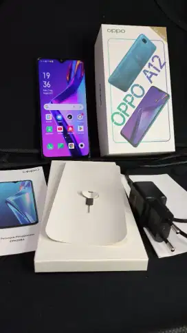 Oppo A12 RAM 3/32 GB Second Fullset
