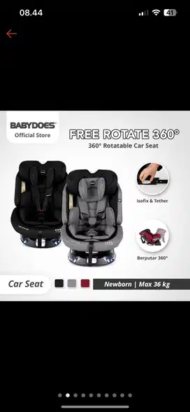 Dijual Car Seat Baby Does Like New