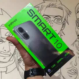 Infinix Smart 10 4GB/128GB BARU SEGEL BOX GARANSI RESMI