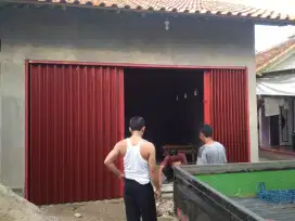 Rolling door folding gate baru dan murah