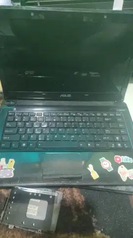 Laptop Asus dan lenovo core i3 dan core i5