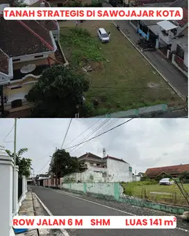 dijual tanah sawojajar harga terjangkau