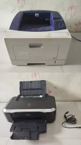 2 unit mesin Fuji Xerox Phaser & printer canonip3680