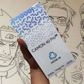 Tecno Camon 40 Pro 5G BARU SEGEL BOX GARANSI RESMI