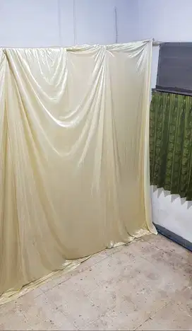 Kain Gorden Dekorasi Tenda Pernikahan Hajatan kondisi second