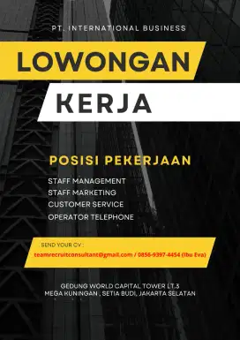 Lowongan Pekerjaan
