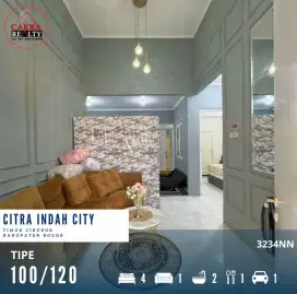 Rumah 4 Kamar Bagus 100/120 di Citra Indah City Cileungsi