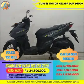 HONDA NEW VARIO 160 CBS 2025 CASH/KREDIT UNIT MULUS BERGARANSI