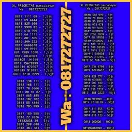 NOMOR CANTIK XL PASCABAYAR