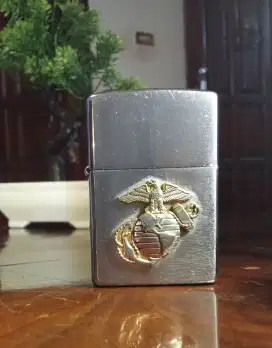 Korek Zippo US Marine Corps Emblem Tahun 1998 Original