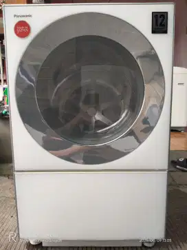 Mesin cuci panasonic 10kg wash & dry