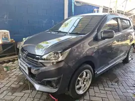 DP MURAH Daihatsu Ayla 1.2 R Bensin-MT 2018 ABU-ABU WF