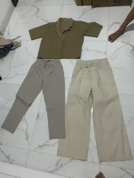 Baju dan celana kerja wanita preloved