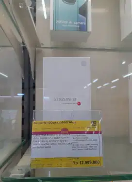 Xiaomi 15 12/512GB | Promo Cicilan Free 1x Angsuran