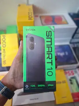 infinix smart 10 4/128 segel box garansi resmi