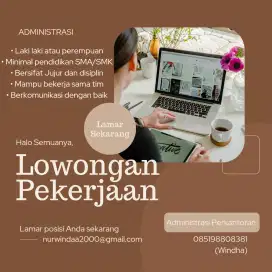 Mencari staff administrasi