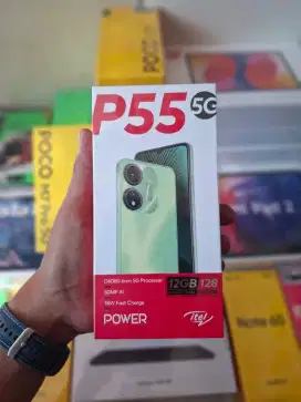 itel p55 5g 6/128 segel box garansi resmi