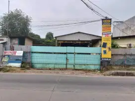 Disewakan gudang 1870 pinggir jalan raya Jatiasih Bekasi