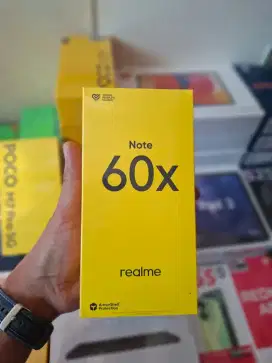 realme note 60x 4/128 segel box garansi resmi