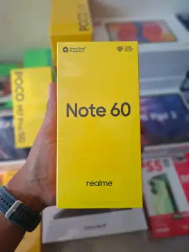 realme note 60 4/64 segel box garansi resmi