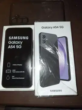 Murah samsung A54 5G 8/256 mulus seperti baru grs resmi, bs TT