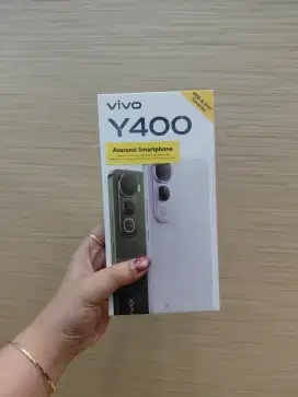 Vivo Y400 8/256 kredit dp 0 bunga 0% syarat KTP aja