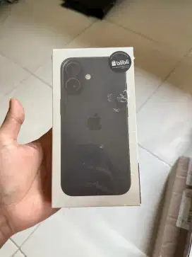 Iphone 16 warna black 128gb