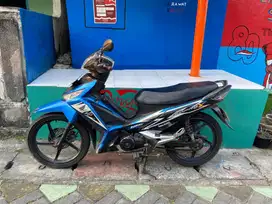 Supra X 125 Tahun 2014 FI Biru Hitam