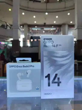 PROMO RENO 14F 8/256 GB Free TWS