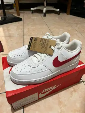 BNIB Nike Court Vision Low University Red EUR 43