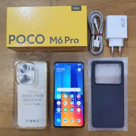 Xiaomi Poco M6 Pro 8/256GB Lengkap Mulus Terawat Garansi Panjang