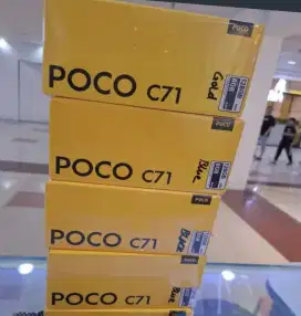 POCO C71 (8GB/128GB) - Varian Warna Lengkap, Harga Terbaik!