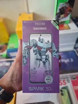 tecno sparck 30c 6/128 segel box garansi resmi